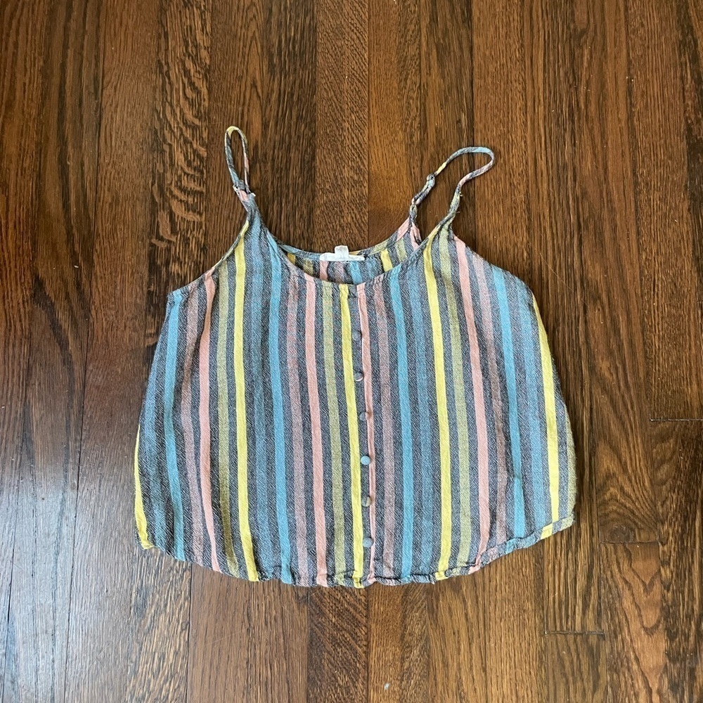 MINE striped tank